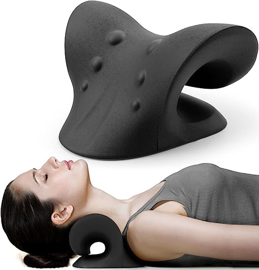 Cervical spine massage pillow
